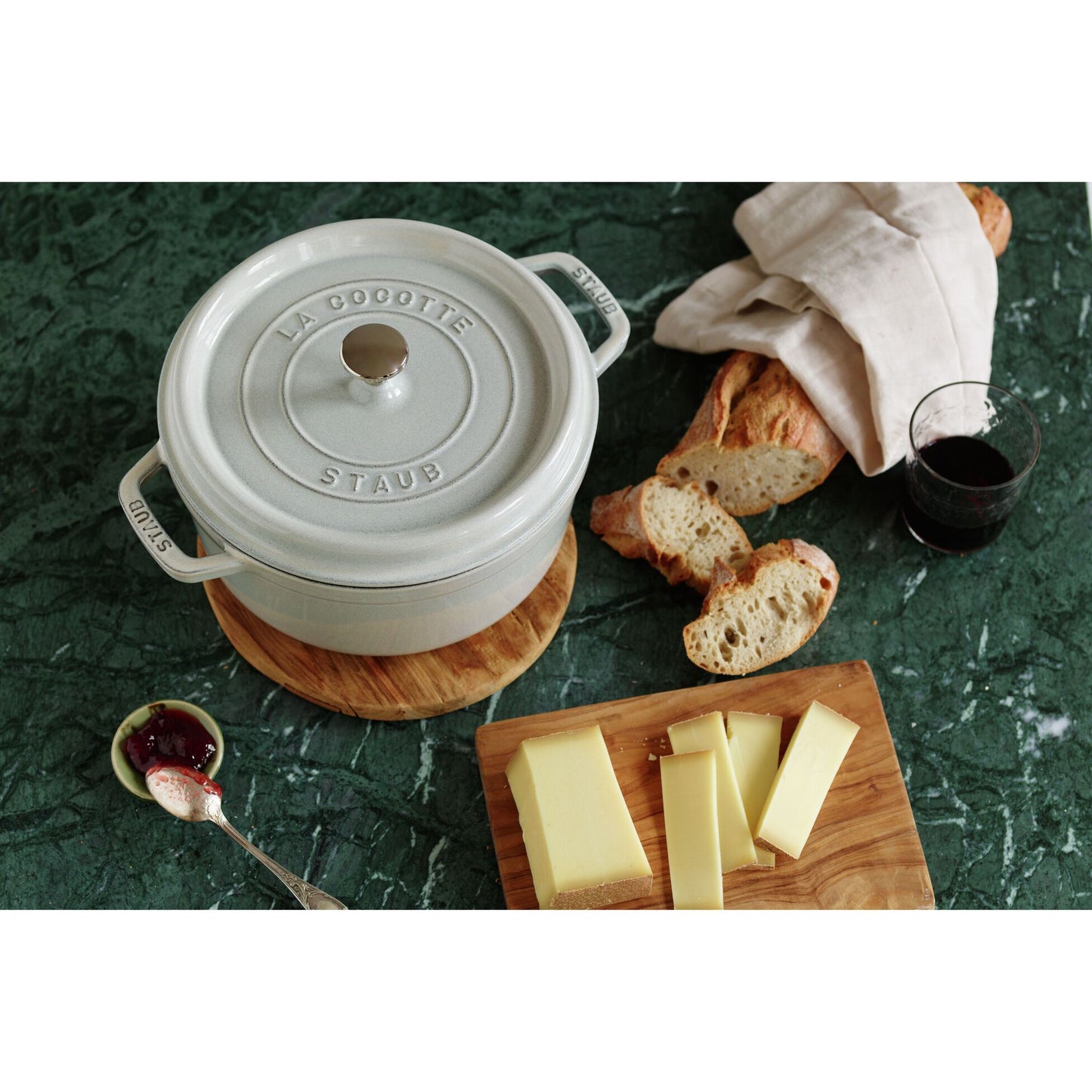 Staub Cast Iron 4 Qt. Cocotte (11 colors)