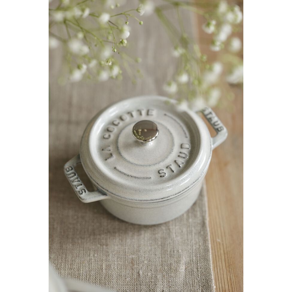 Staub Cast Iron 0.275 Qt. Mini Cocotte (7 colors)