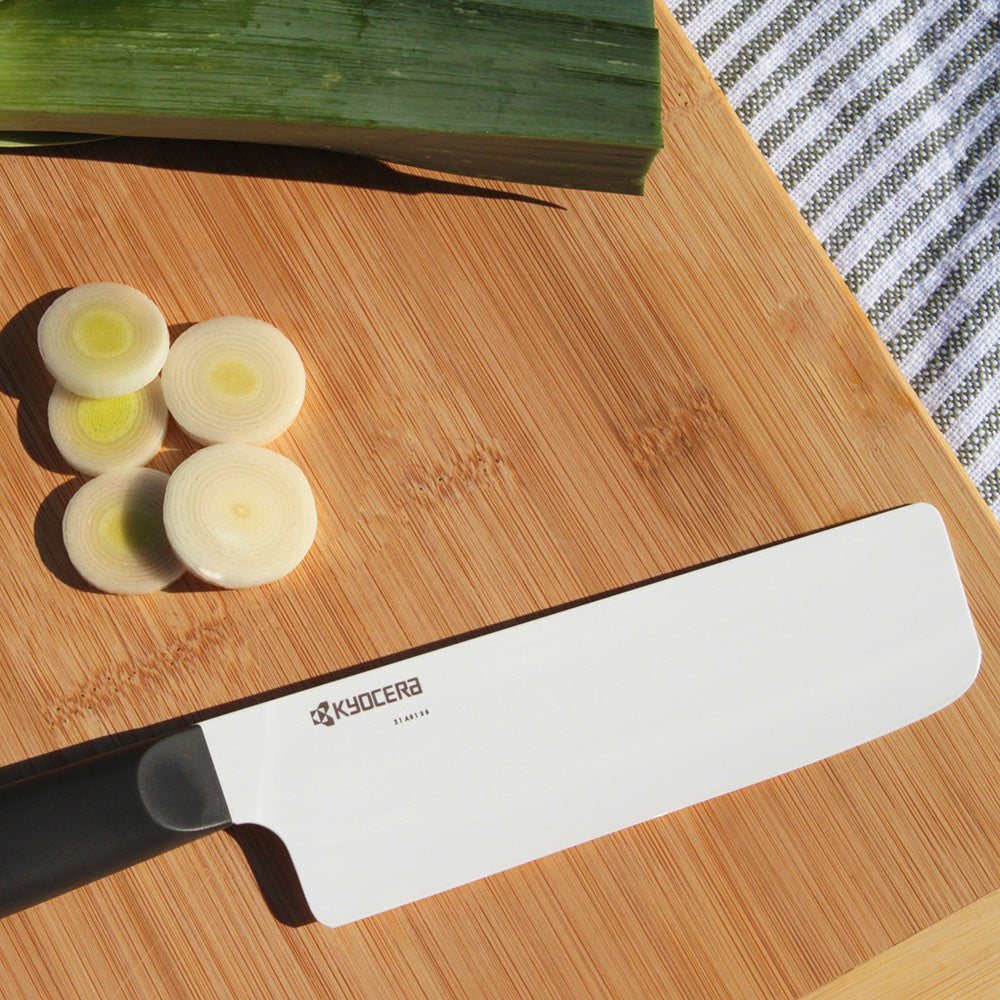 Kyocera INNOVATIONwhite 6" Ceramic Nakiri Knife