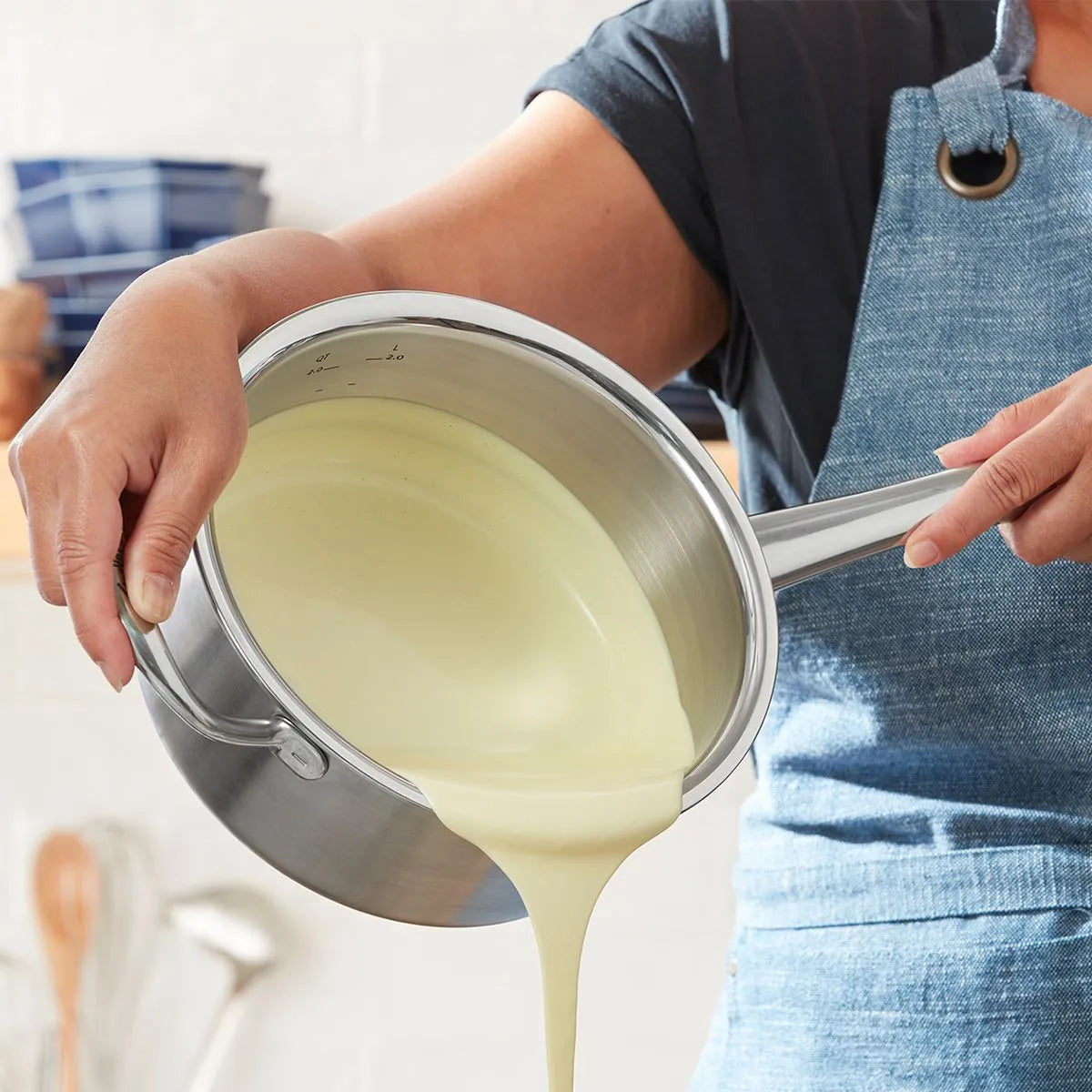 Fissler 5 Ply Stainless Steel Sauce Pan (3 Quart)