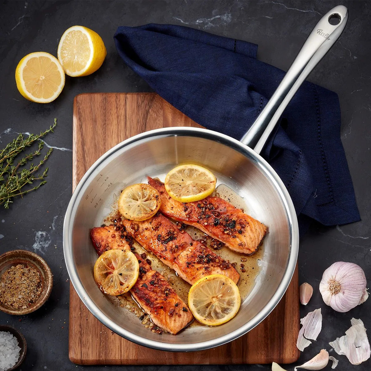 Fissler 5 Ply Stainless Steel Frying Pan (10")