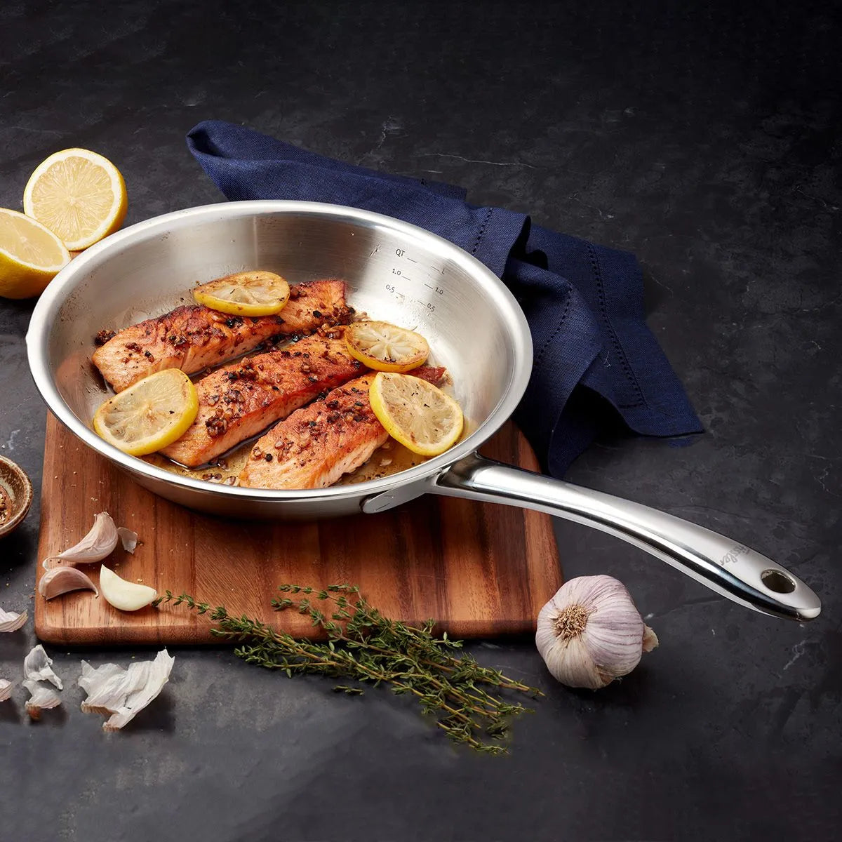 Fissler 5 Ply Stainless Steel Frying Pan (10")