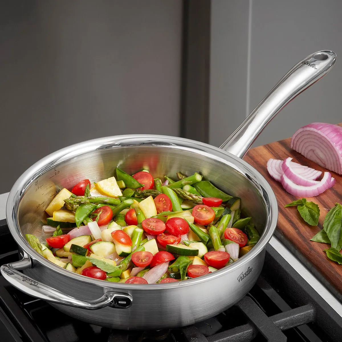 Fissler 5 Ply Stainless Steel Saute Pan (3 Quart)