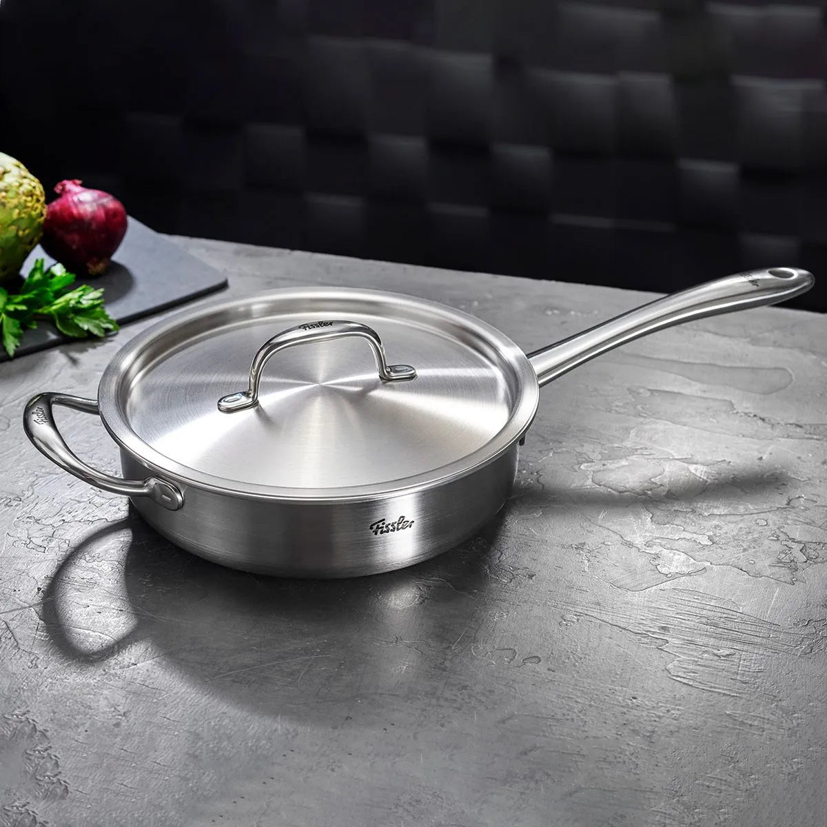Fissler 5 Ply Stainless Steel Saute Pan (5 Quart)