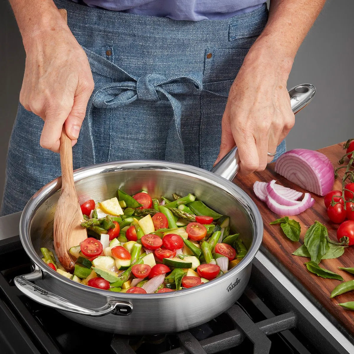 Fissler 5 Ply Stainless Steel Saute Pan (5 Quart)