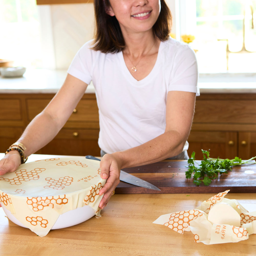 Bee's Wrap Beeswax Food Wrap - 3 Size Pack (5 designs)