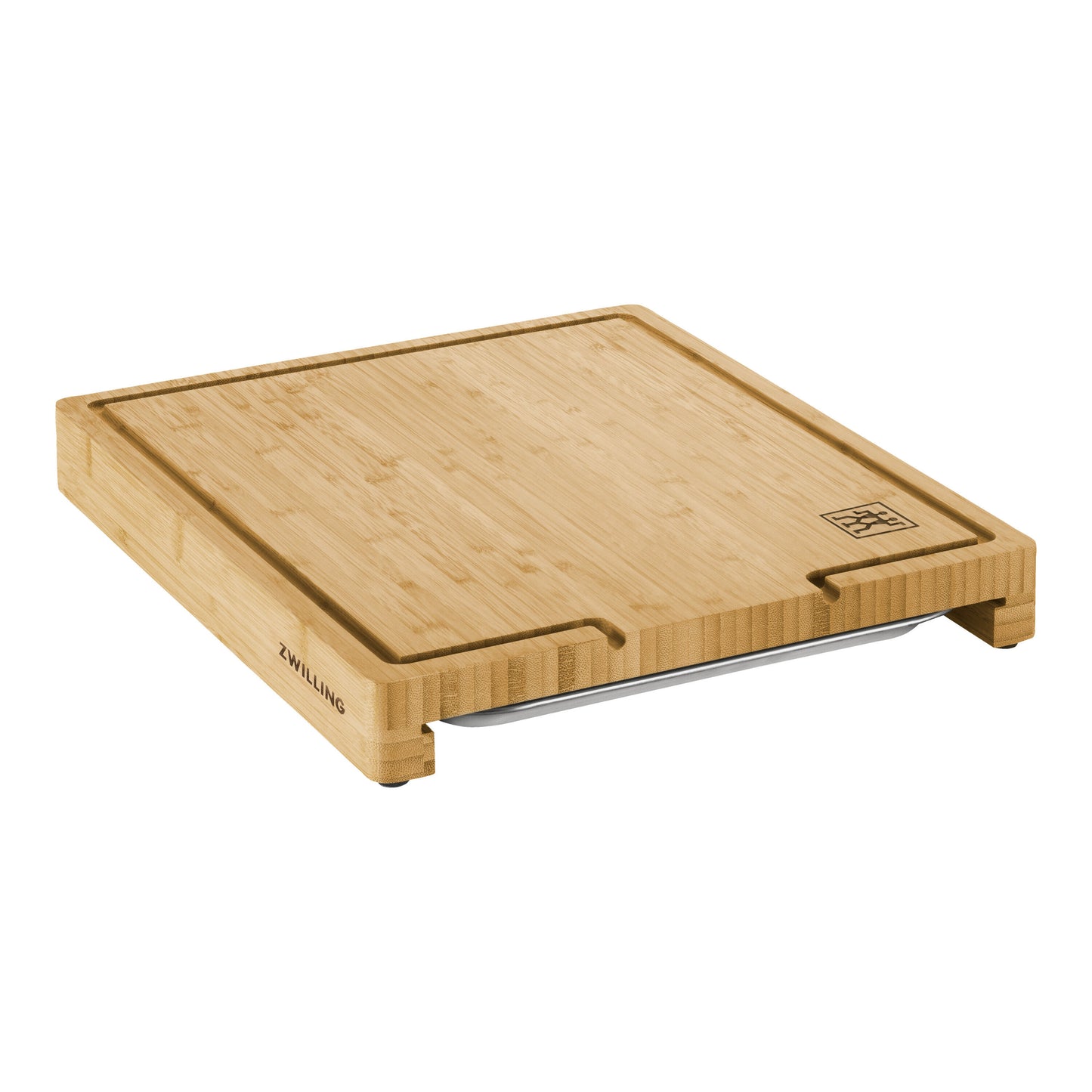 Zwilling Bamboo Cutting Board with Tray
