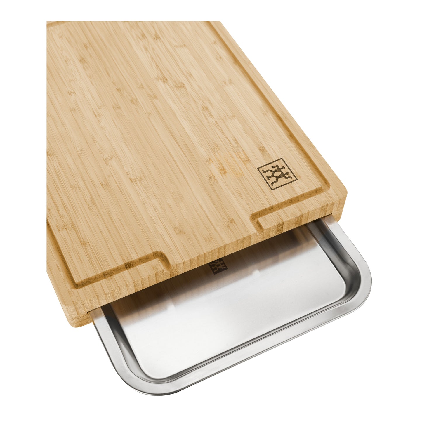 Zwilling Bamboo Cutting Board with Tray