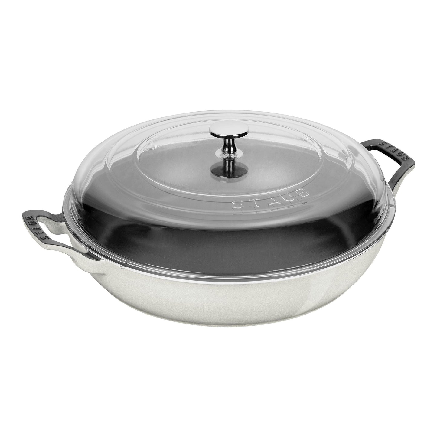 Staub Cast Iron 12" Braiser with Glass Lid (10 Colors)