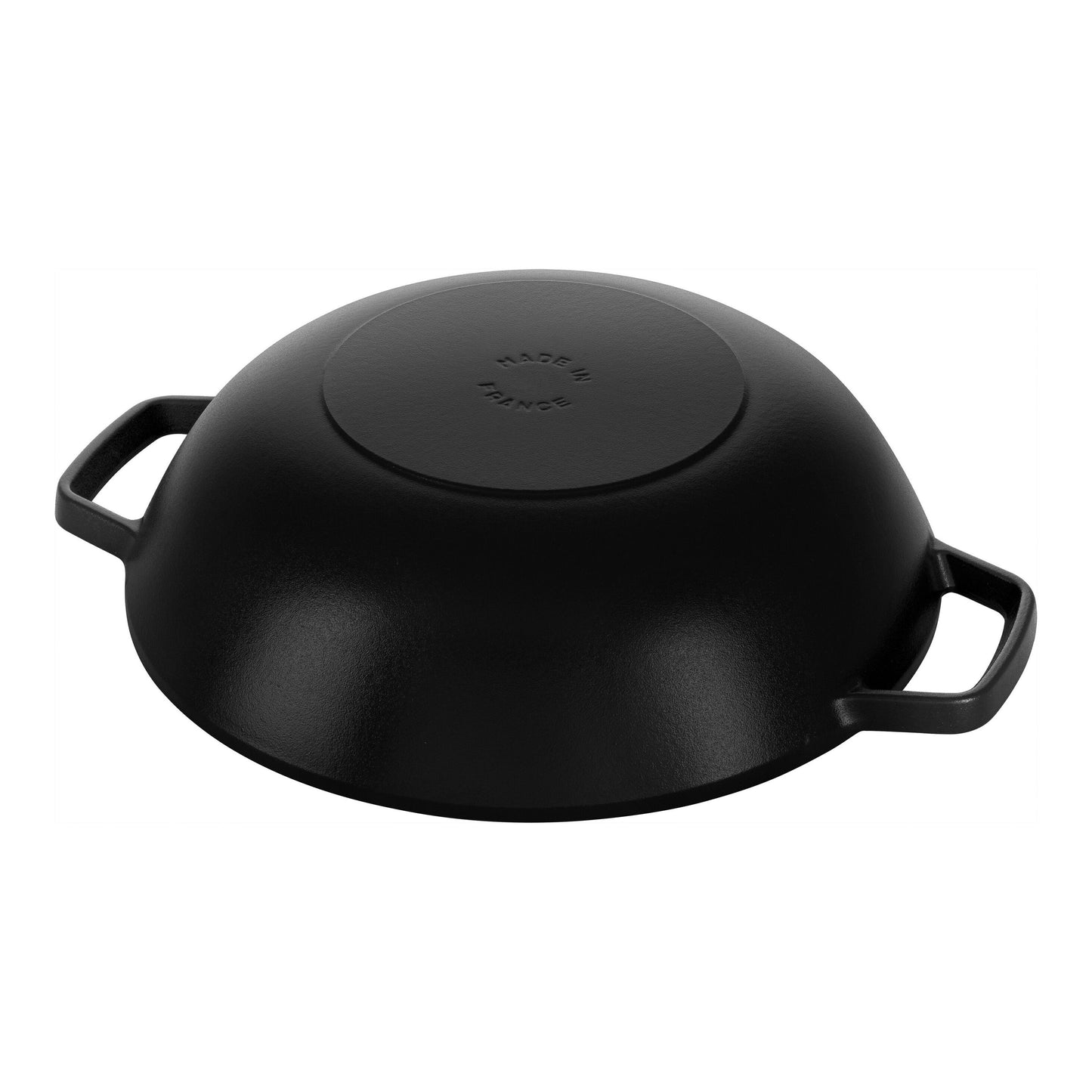 Staub Cast Iron 12" Perfect Pan Wok with Rack (8 colors)