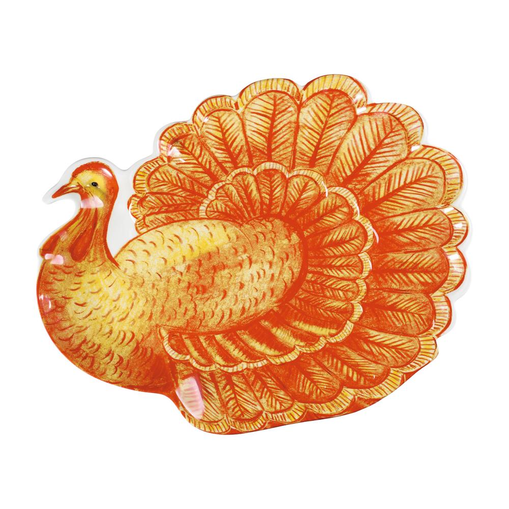 Turkey Melamine 19" Platter