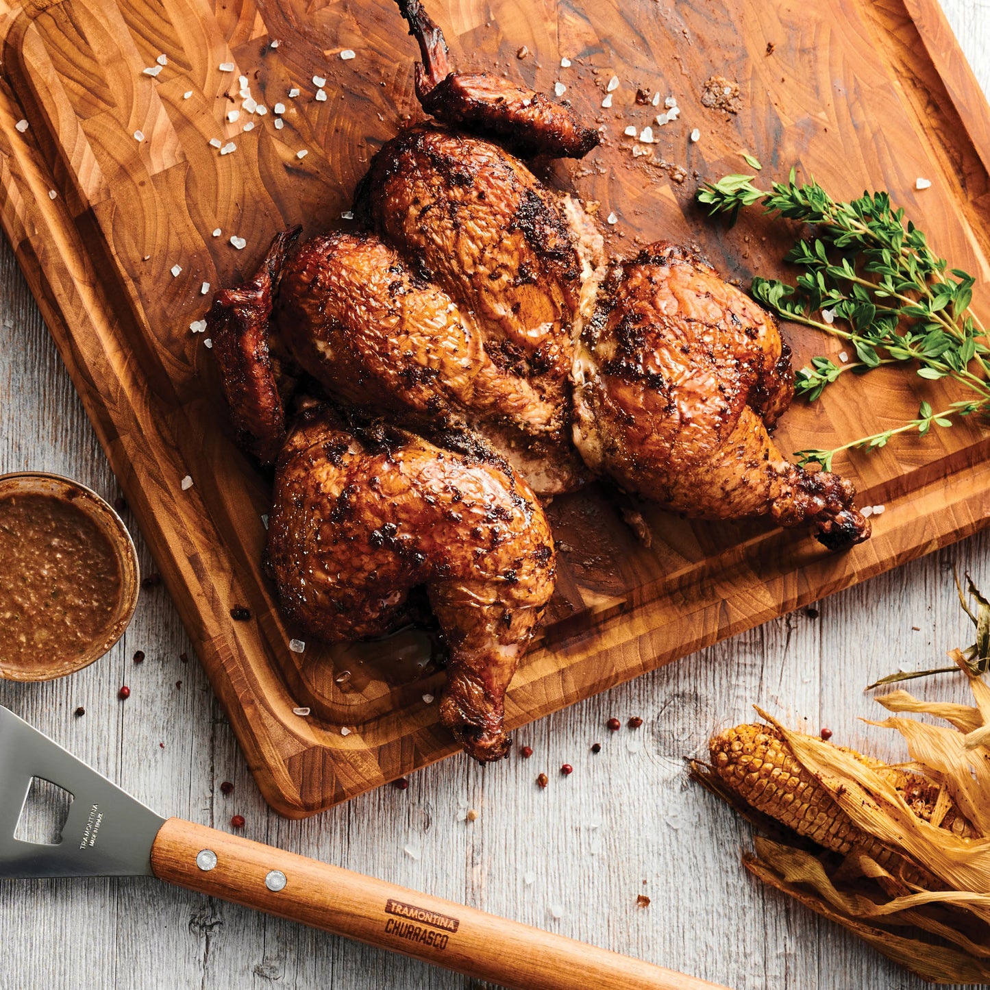Tramontina Teak End-Grain Cutting Board