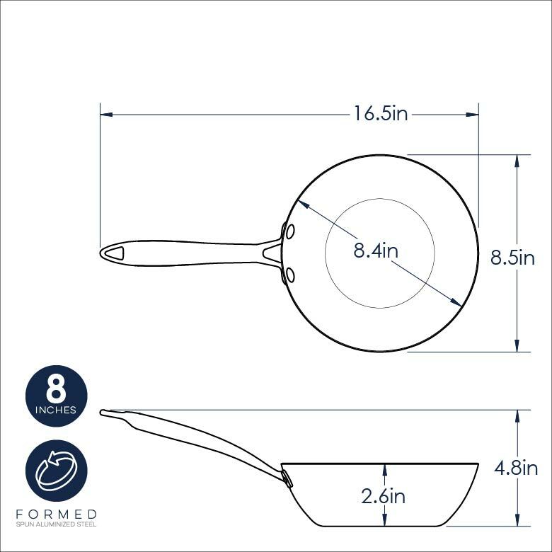 Nordic Ware Ceramic Wok (8")