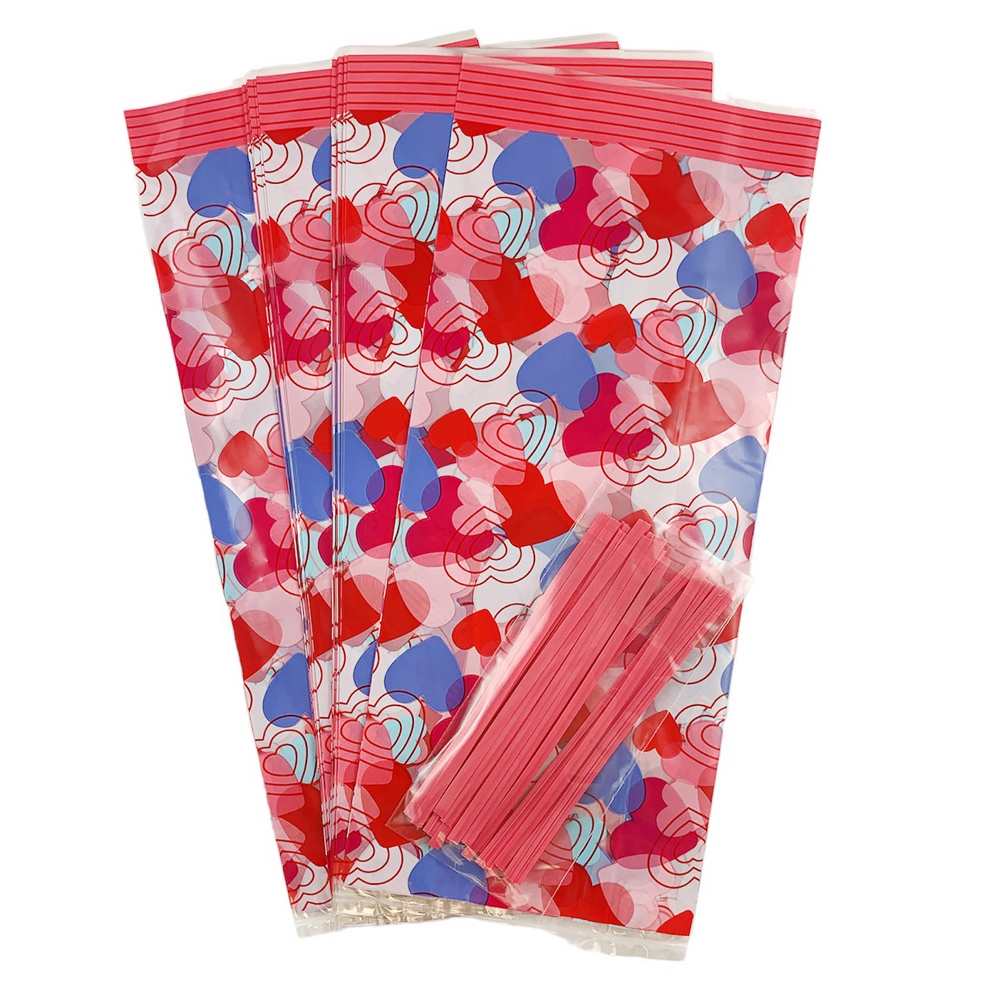 Wilton Valentines Treat Bags & Ties (2 designs)