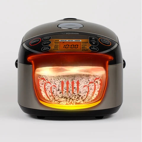 Zojirushi Pressure Induction Heating Rice Cooker & Warmer (5 or 10 cup) | Made in Japan