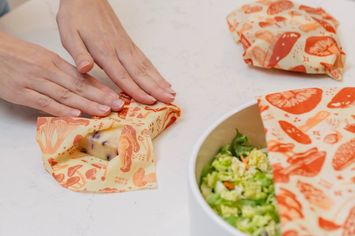 Bee's Wrap Beeswax Food Wrap - 3 Size Pack (5 designs)