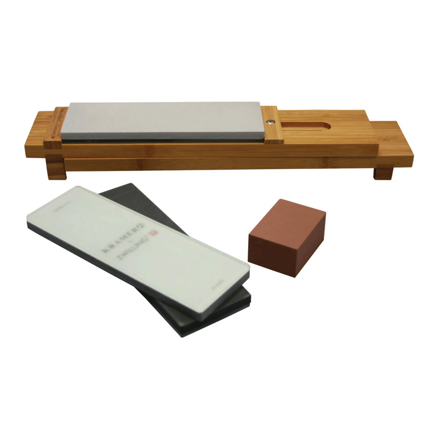 Zwilling Kramer Glass Water Stone Sharpening 6-Piece Set