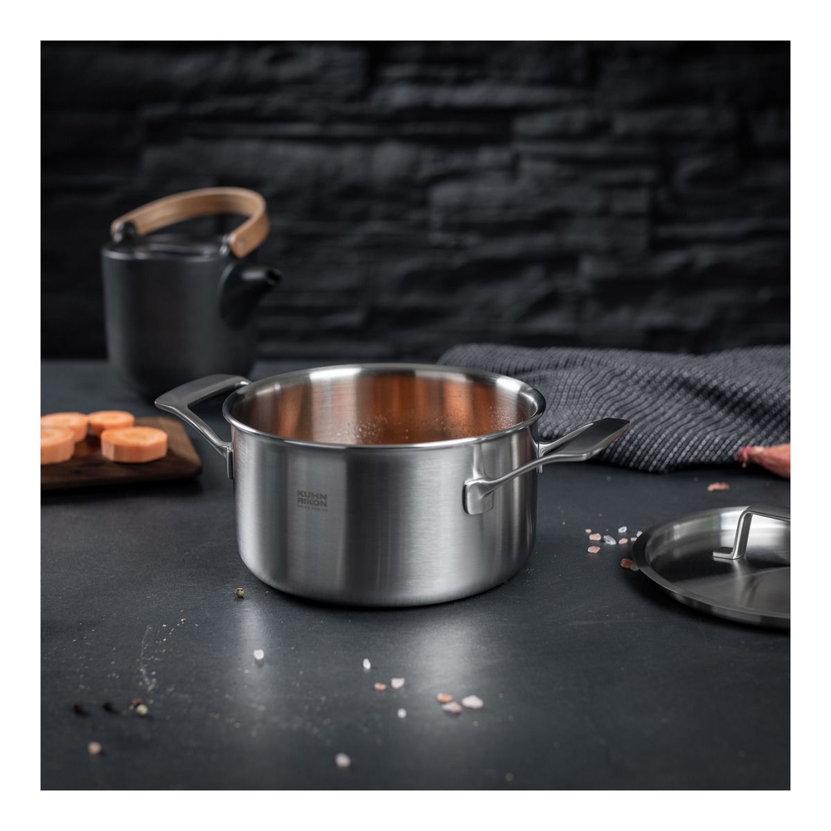 Kuhn Rikon CULINARY FIVEPLY Stock Pot (3.6 Quart)