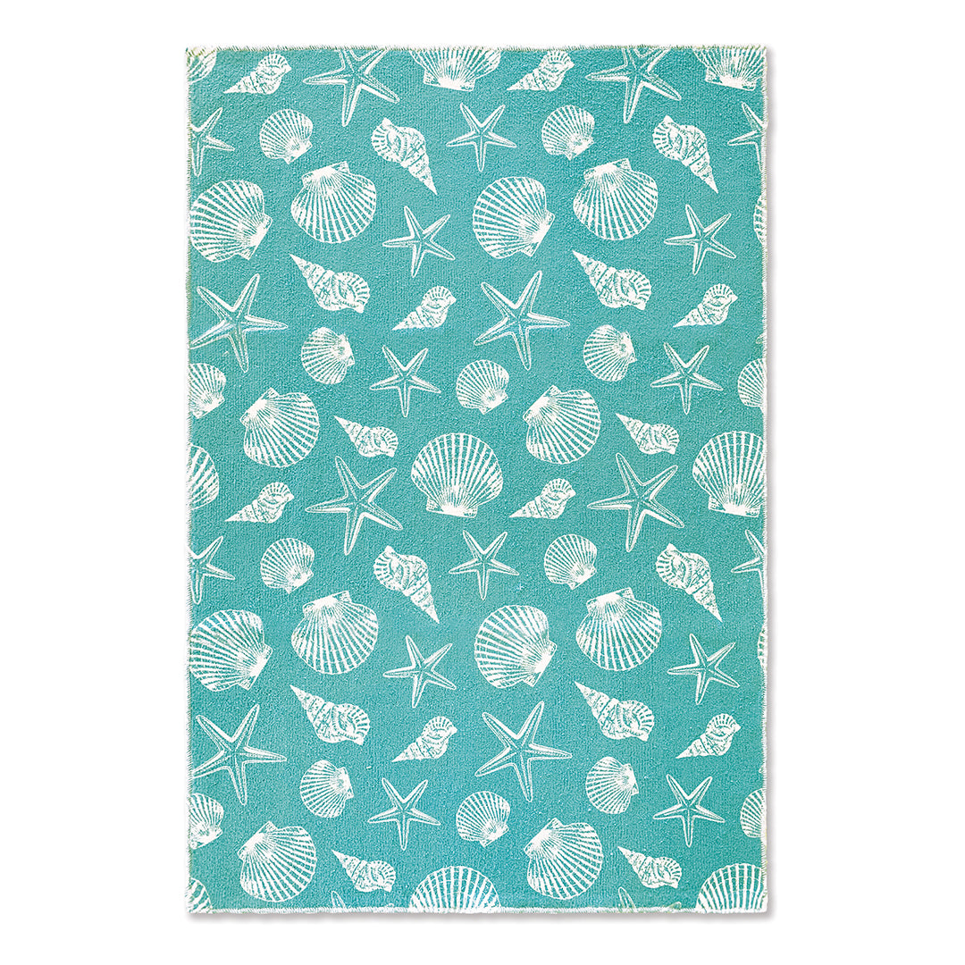 Hawaiian Print Microfiber 2-Piece Kitchen Towel Set (6 designs)