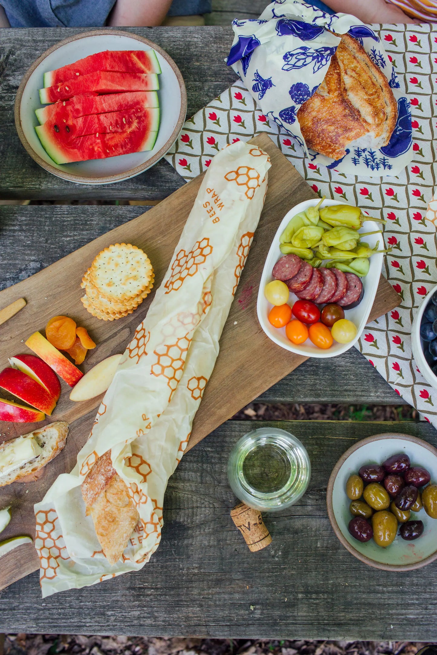 Bee's Wrap Beeswax Food Wrap - Bread Wrap (4 designs)