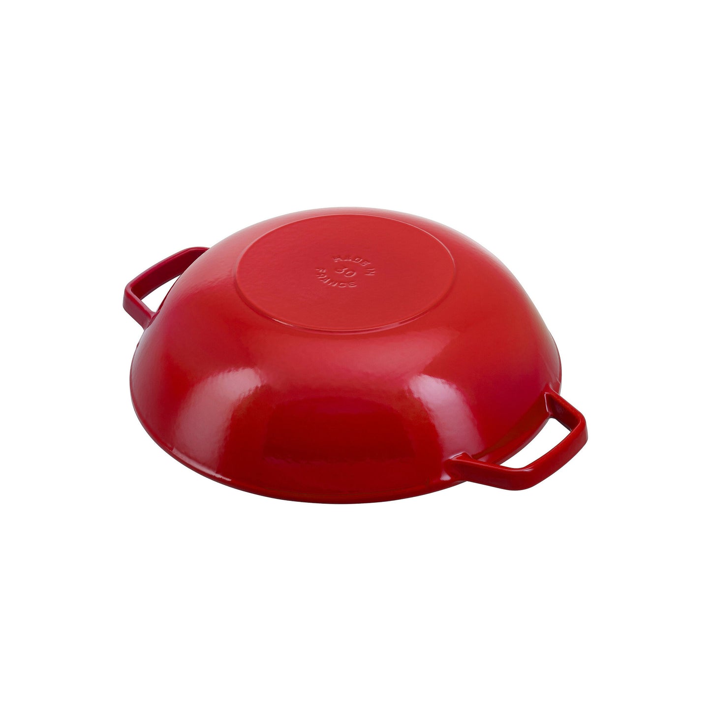 Staub Cast Iron 12" Perfect Pan Wok with Rack (8 colors)