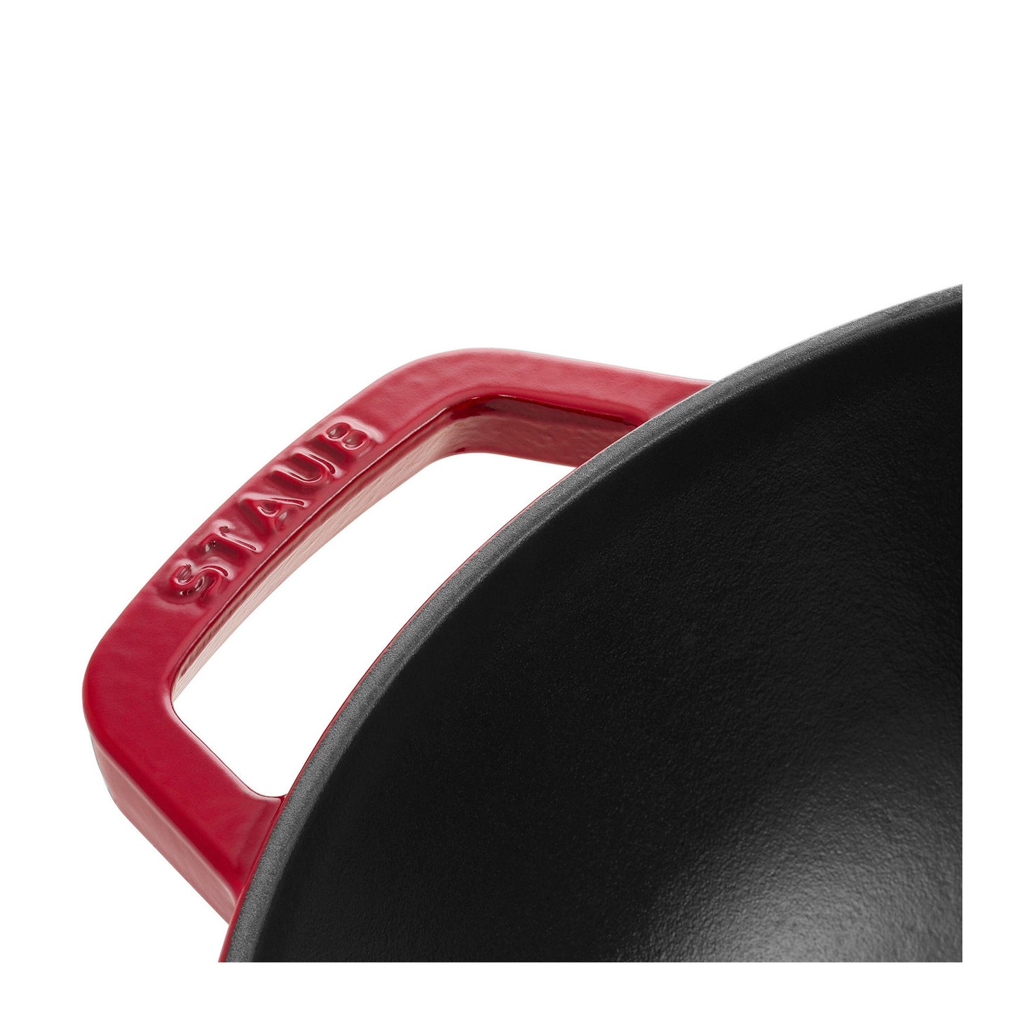 Staub Cast Iron 12" Perfect Pan Wok with Rack (8 colors)