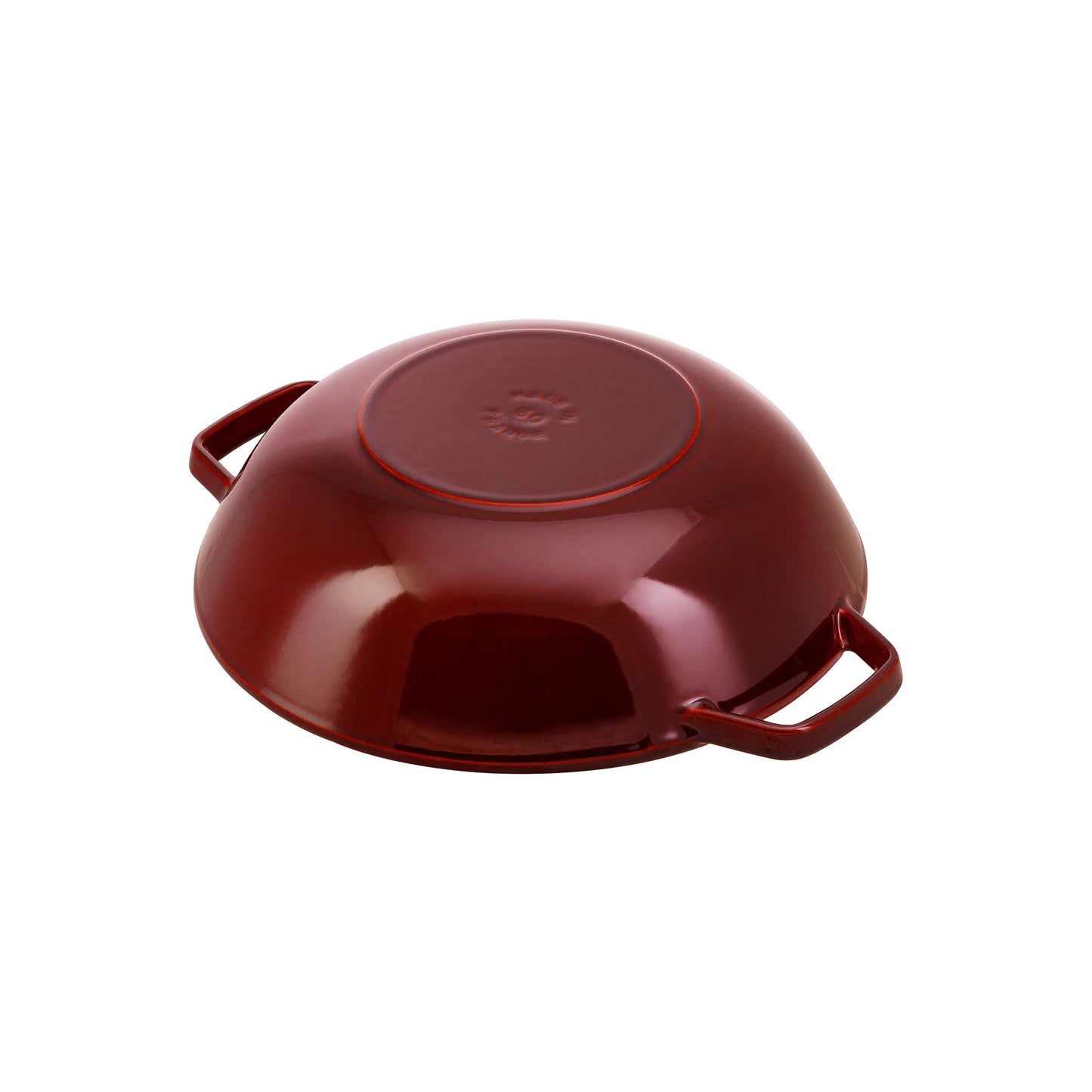 Staub Cast Iron 12" Perfect Pan Wok with Rack (8 colors)