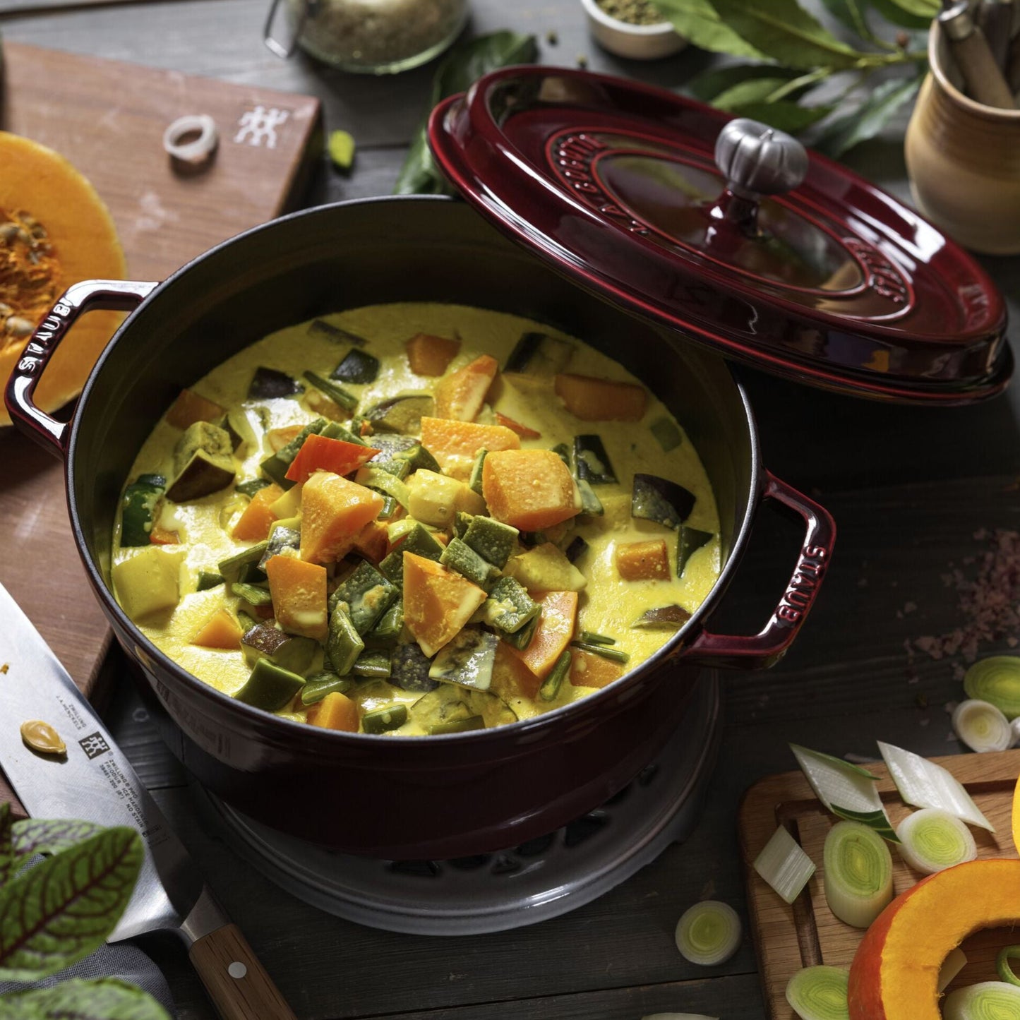 Staub Cast Iron 5.5 Qt. Cocotte (4 colors)