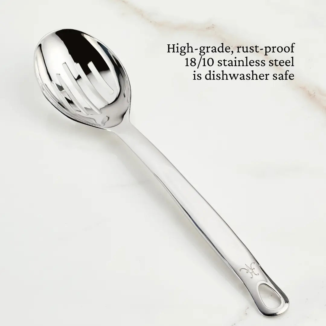 Hestan Provisions Stainless Steel 13" Deep Slotted Spoon