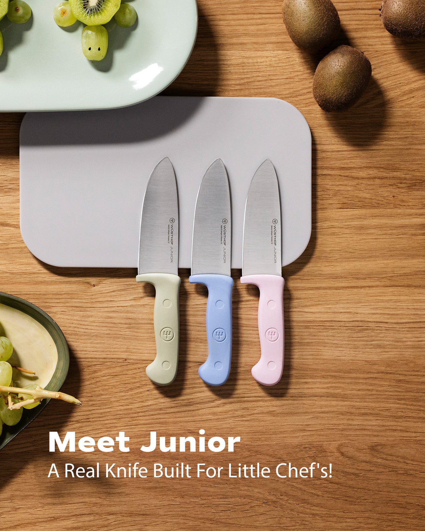 Wusthof Junior 4" Chef's Knife for Children - 3 colors