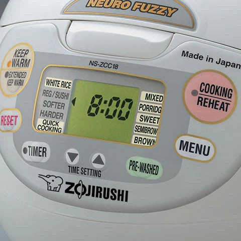 Zojirushi Neuro Fuzzy® Rice Cooker & Warmer (5 or 10 cup) | Made in Japan