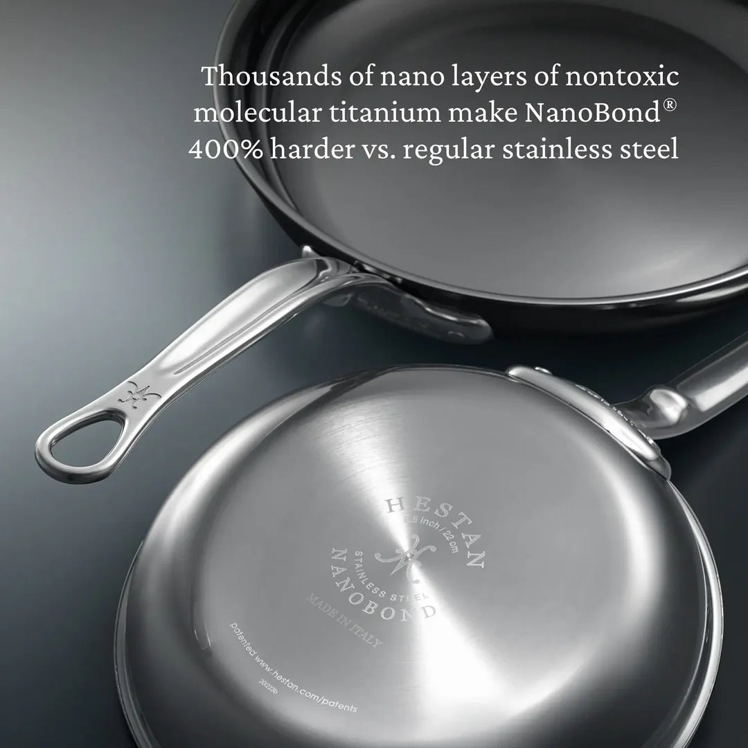 Hestan NanoBond Titanium 12.5" Frying Pan Skillet