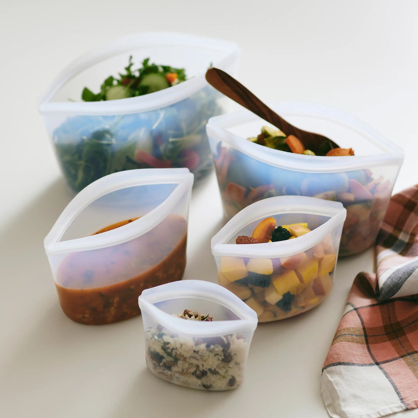 Stasher 2-Cup Bowl (4 colors)