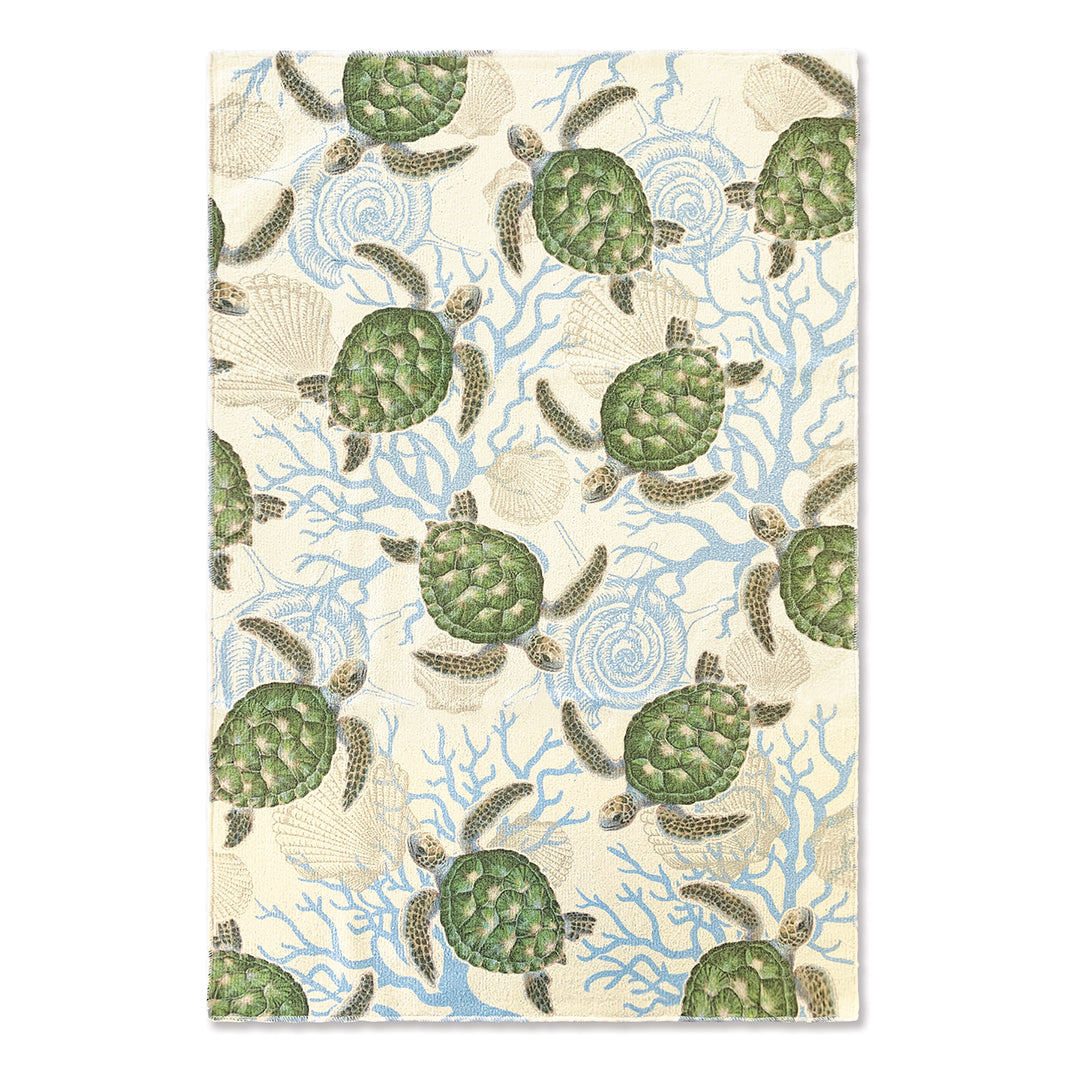 Hawaiian Print Microfiber 2-Piece Kitchen Towel Set (6 designs)