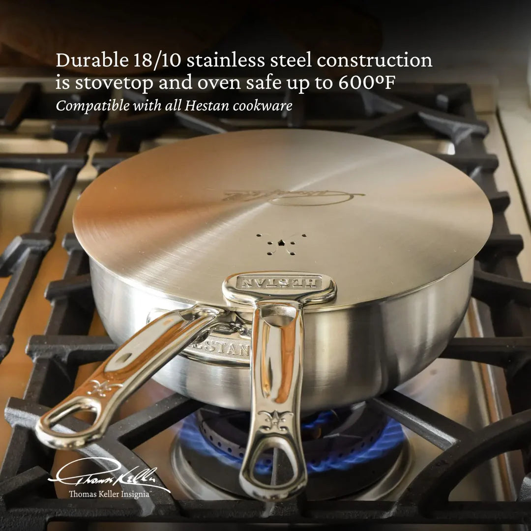 Hestan Thomas Keller Insignia Commercial Clad Stainless Steel 12.5" Lid (RAINCHECK)