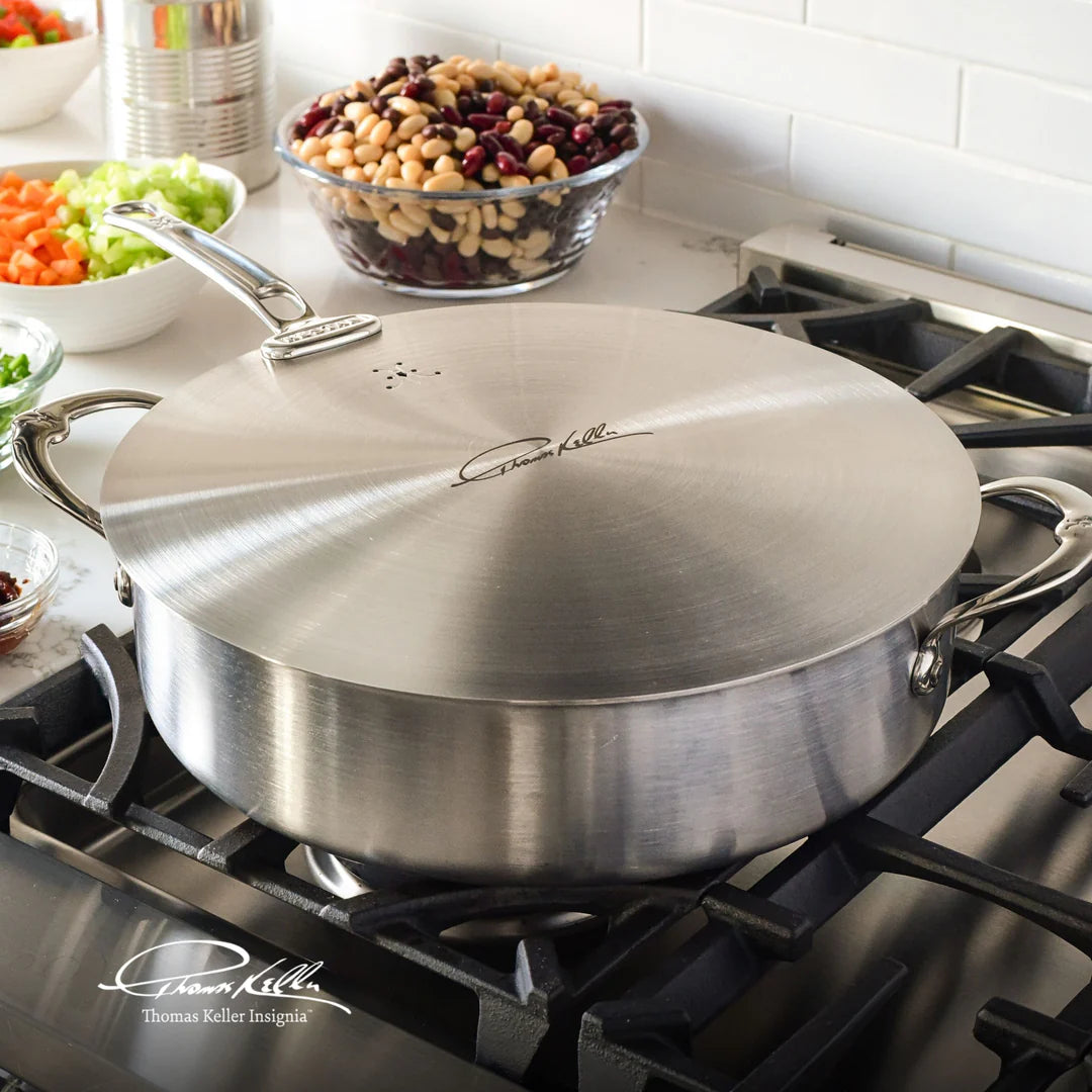 Hestan Thomas Keller Insignia Commercial Clad Stainless Steel 12.5" Lid (RAINCHECK)