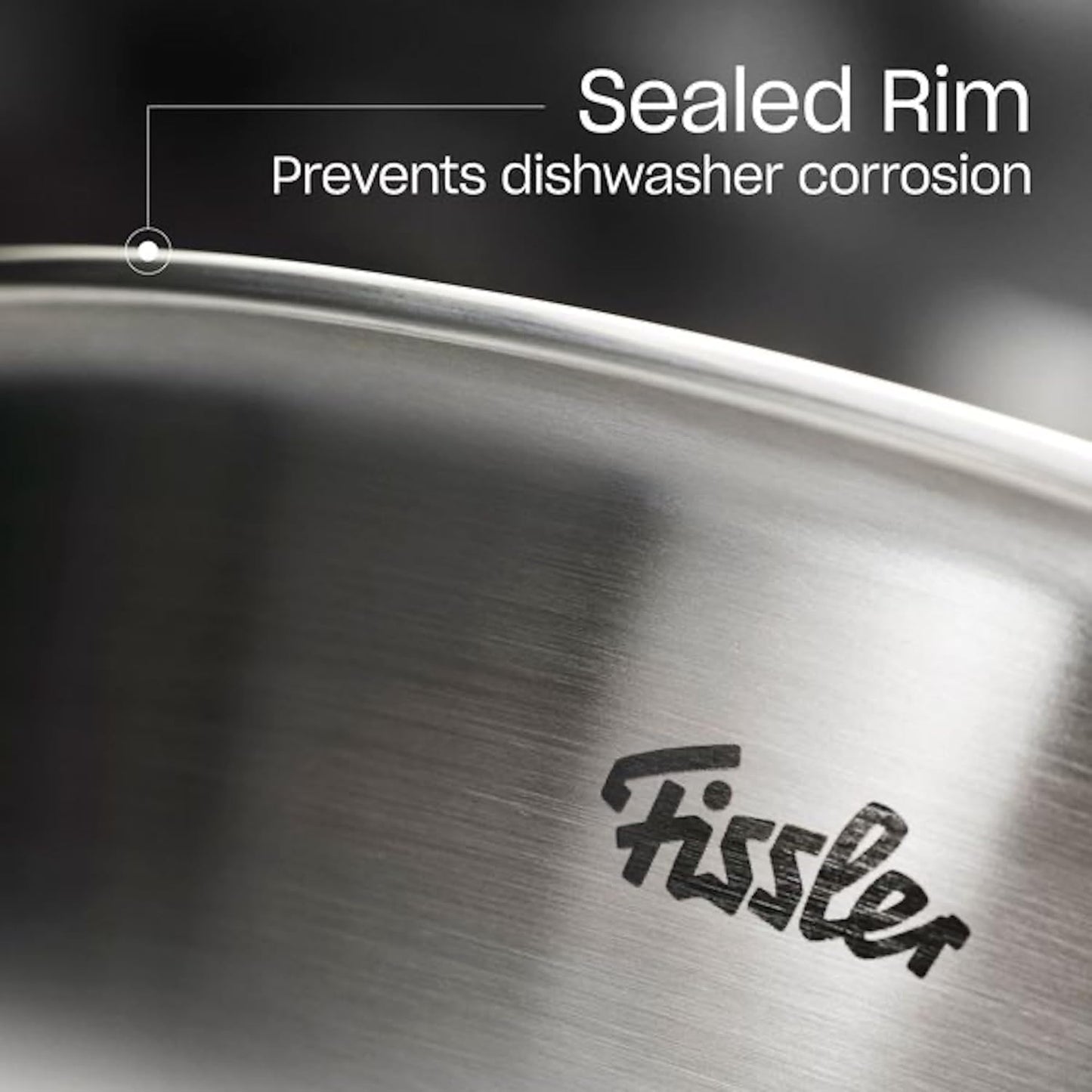 Fissler 5 Ply Stainless Steel Frying Pan (10")