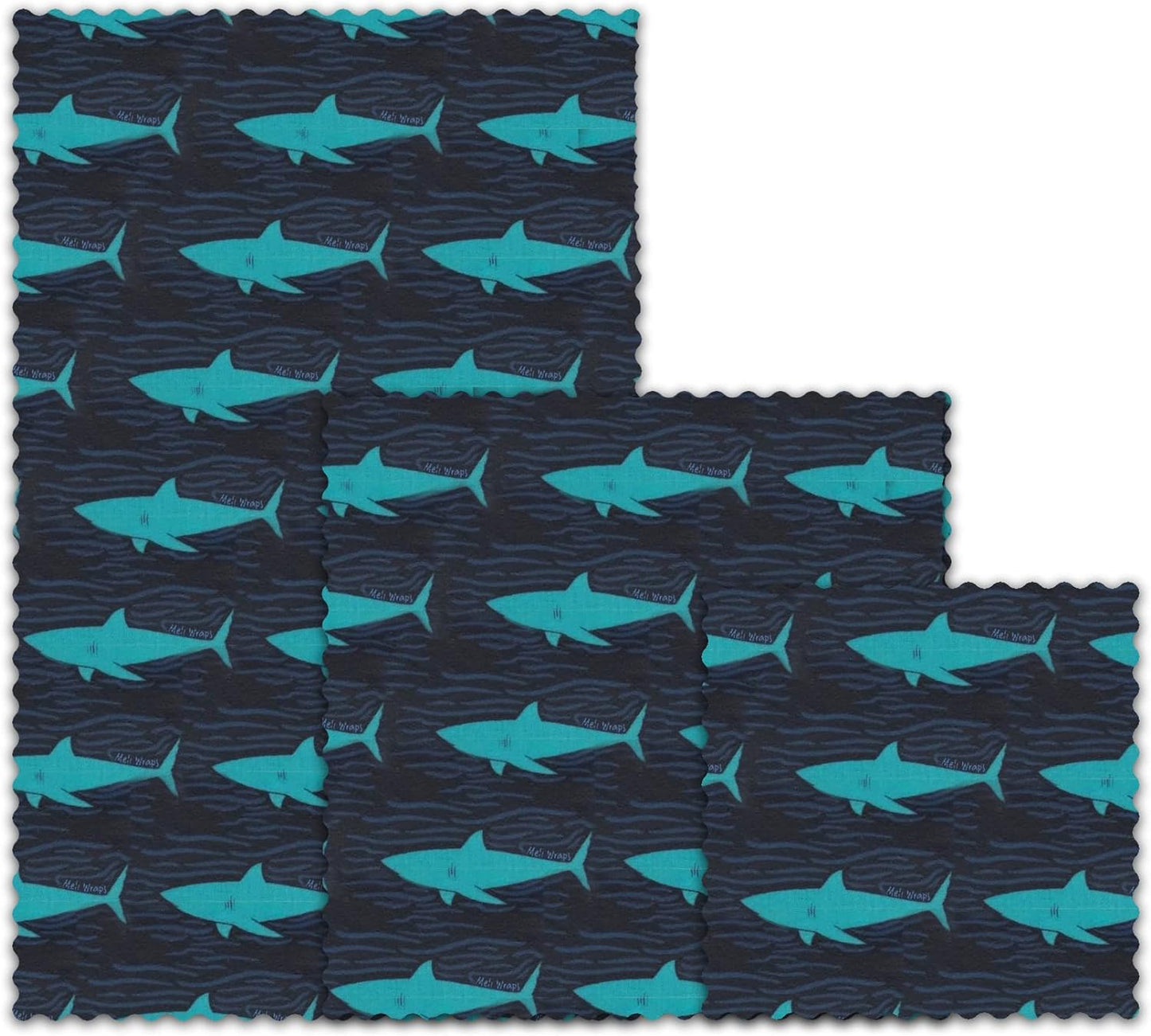 Meli Wraps Beeswax Food Wrap - 3 size pack (10+ designs)