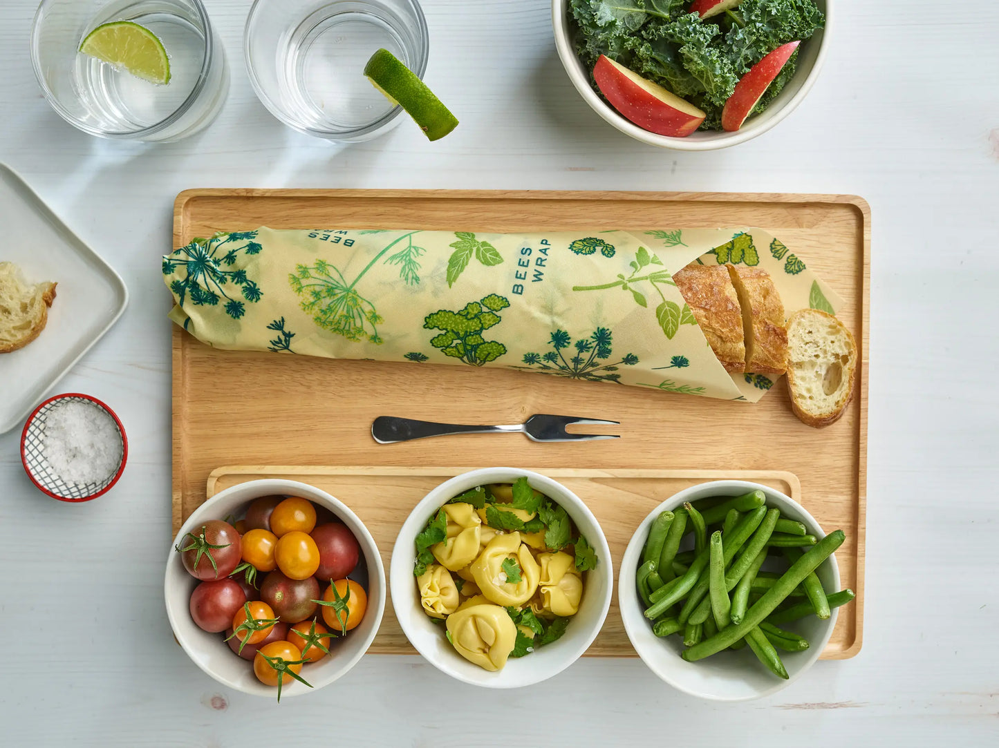 Bee's Wrap Beeswax Food Wrap - 3 Size Pack (5 designs)