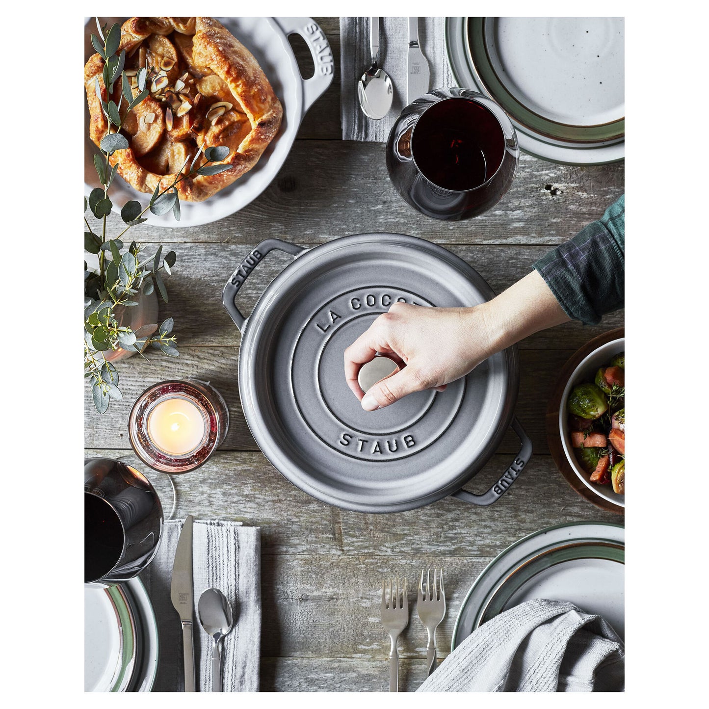 Staub Cast Iron 4 Qt. Cocotte (11 colors)