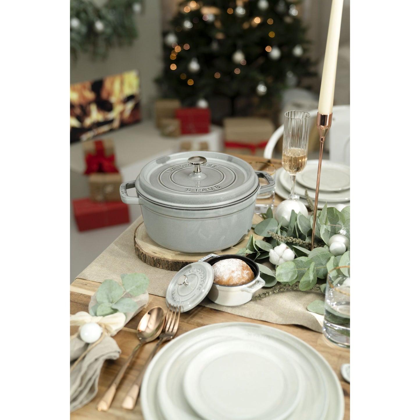 Staub Cast Iron 5.5 Qt. Cocotte (4 colors)