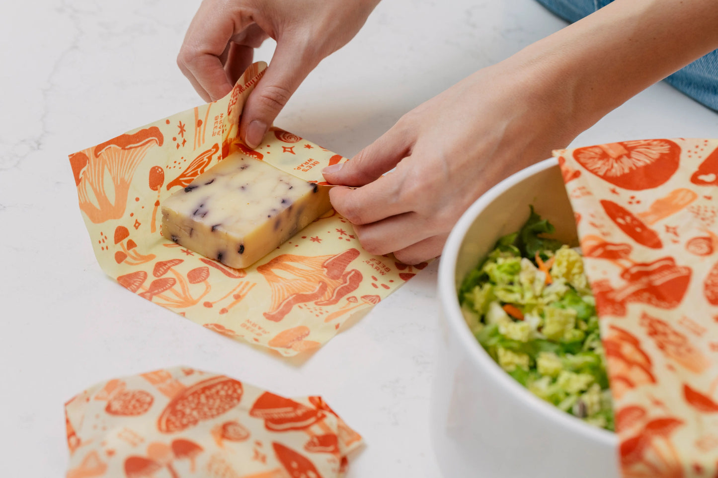 Bee's Wrap Beeswax Food Wrap - 3 Size Pack (5 designs)