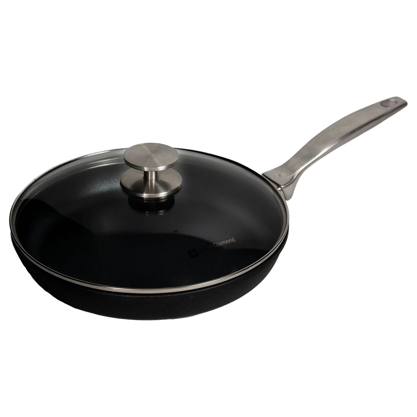 Swiss Diamond CXD Induction Fry Pan with Lid (10.25 inches)