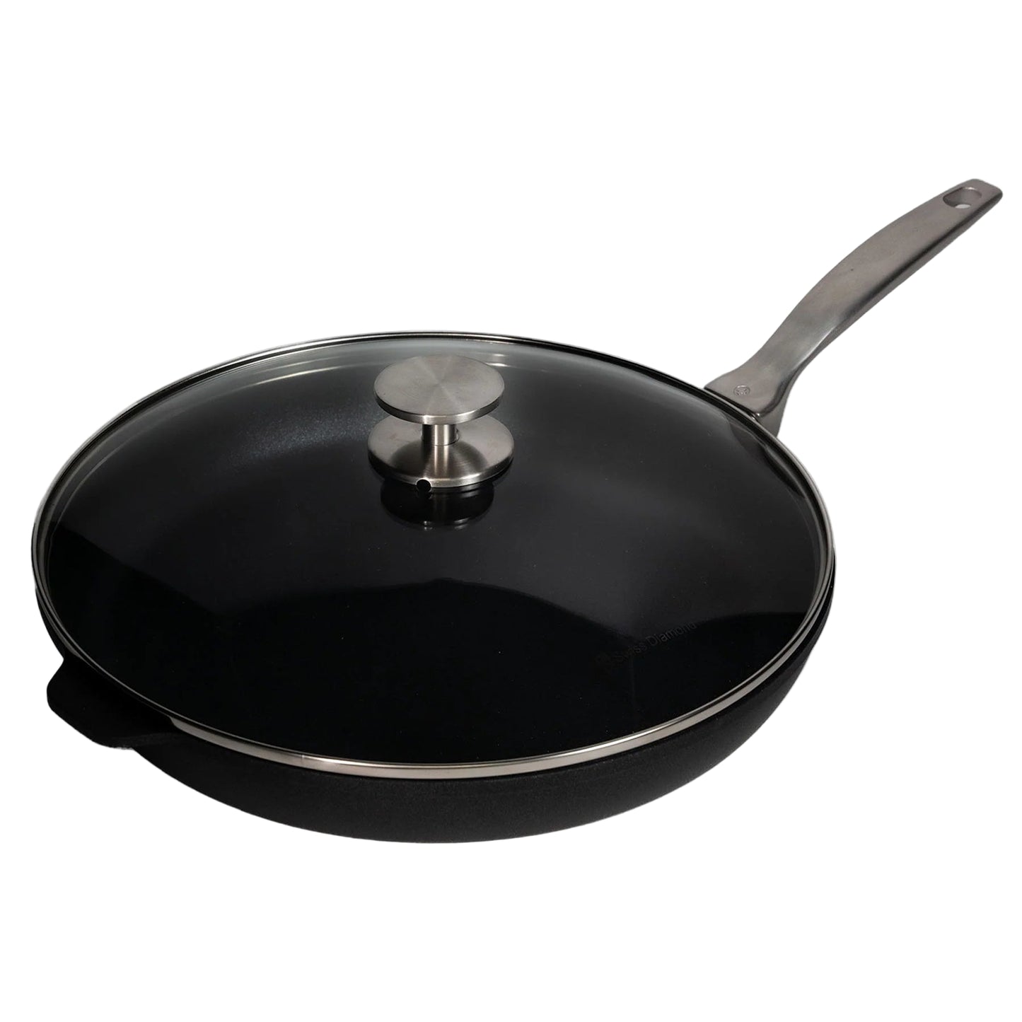Swiss Diamond CXD Induction Fry Pan with Lid (12.5 inches)