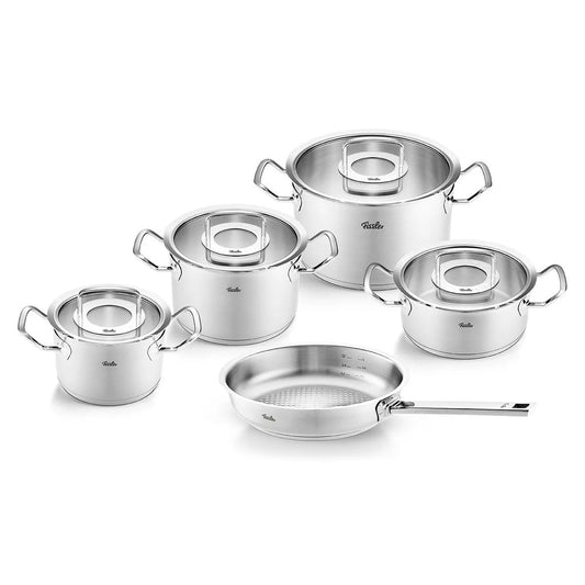 Fissler Original-Profi Collection® Stainless Steel Cookware with Glass Lids Set - 9 Piece