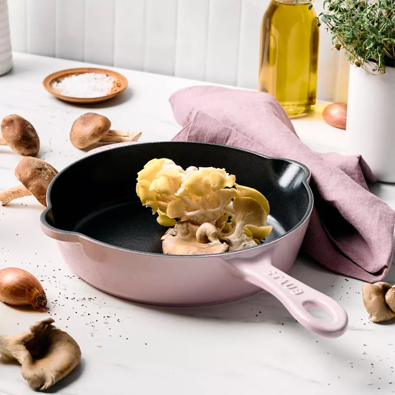Staub Cast Iron 8.5" Deep Fry Pan Skillet (6 colors)