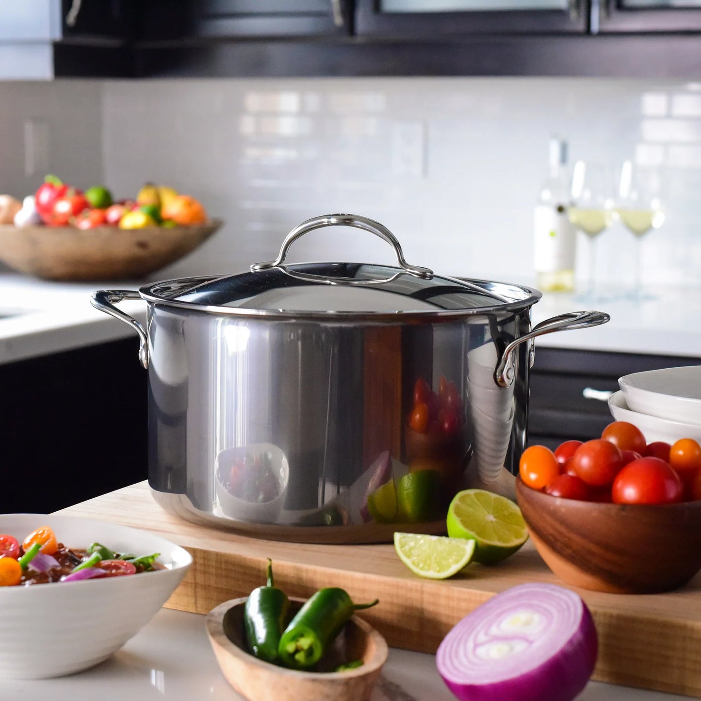 Hestan NanoBond Titanium Stockpot (8-Quart)