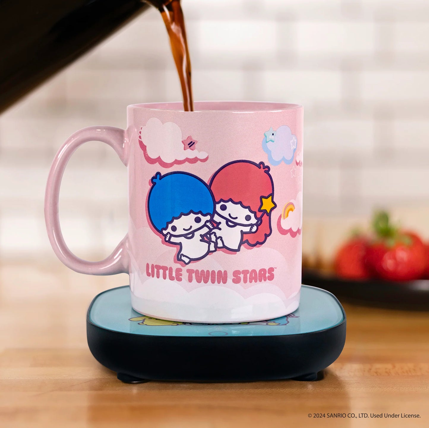 Hello Kitty and Friends Little Twin Stars Mug Warmer & Mug