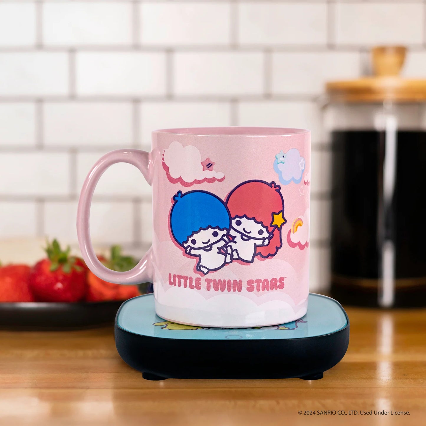 Hello Kitty and Friends Little Twin Stars Mug Warmer & Mug