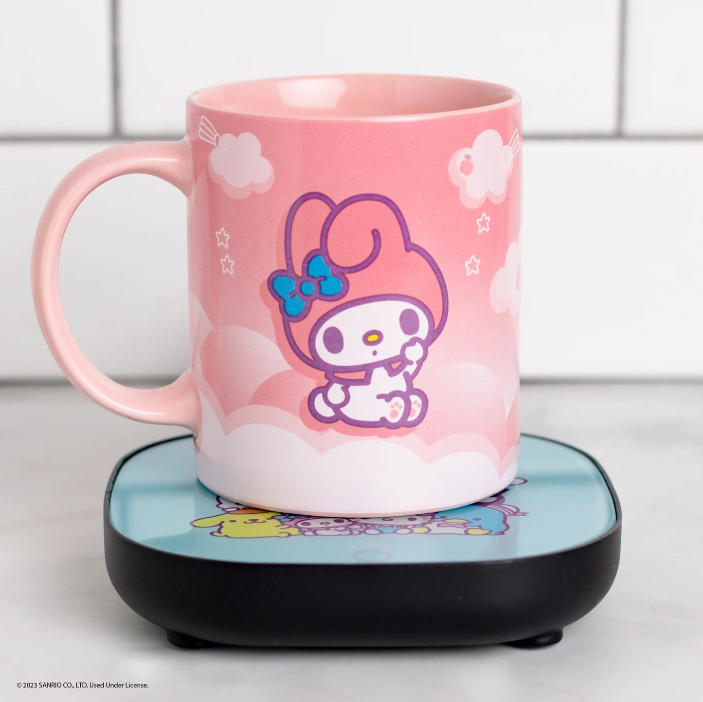 Hello Kitty My Melody 12oz Mug Warmer Set